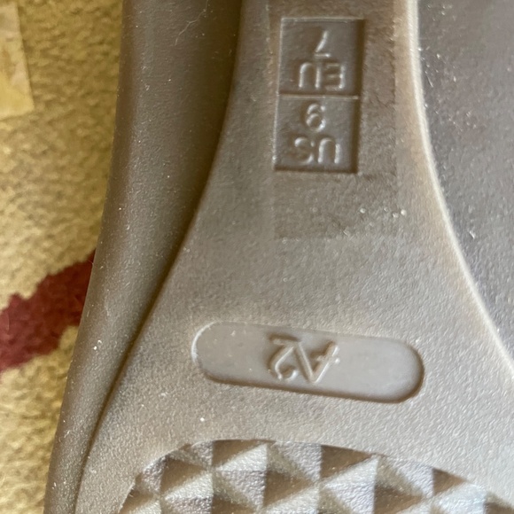 PRICE DROP! AEROSOLES A2 Ballet Flats - Blue with Gold Buckle - Size 9M - Picture 6 of 14